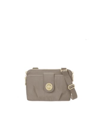 baggallini toronto double zip crossbody