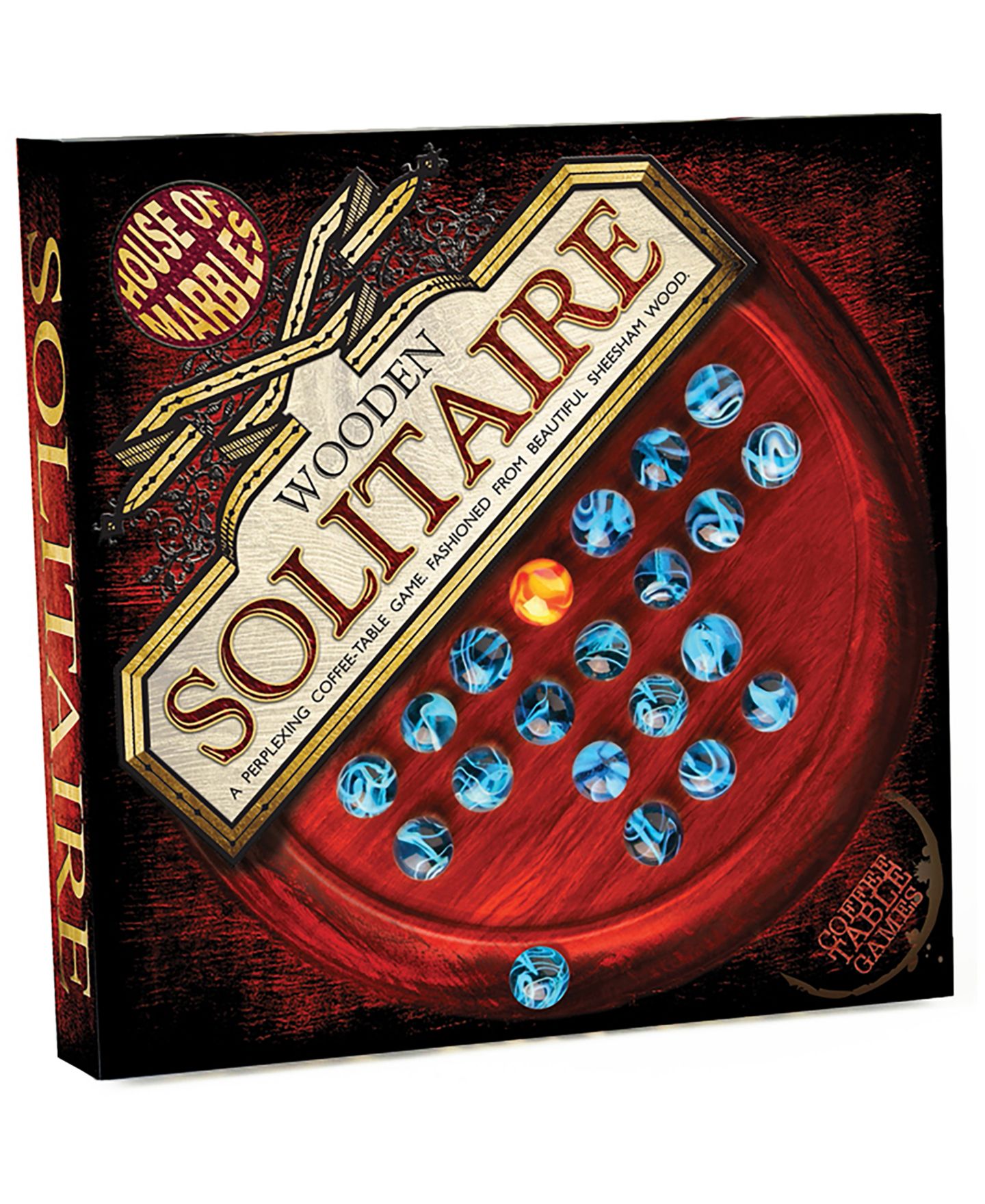 Детская настольная игра House of Marbles Standard Solitaire Wooden Board Game, от 7 лет — фото 1