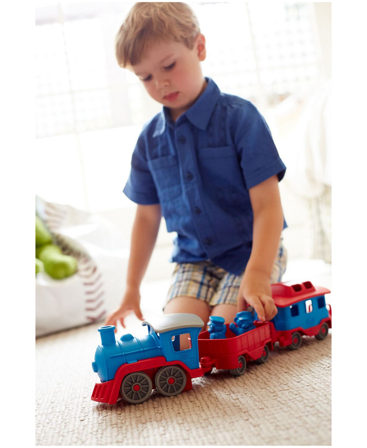 Детские игрушки Green Toys Train Set — фото 5