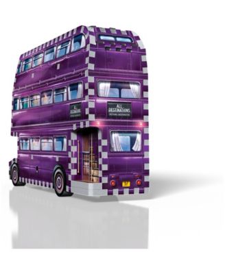 MasterPieces Puzzles Wrebbit Harry Potter Collection - The Knight Bus 3D Puzzle- 280 Pieces