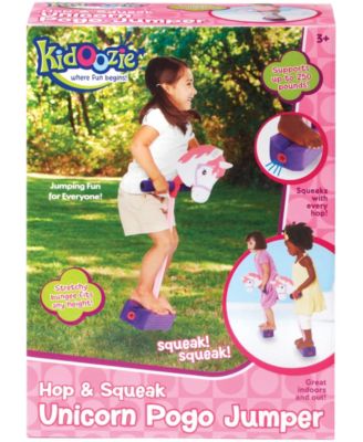 Fundamental Toys Hop Squeak Unicorn Pogo Jumper