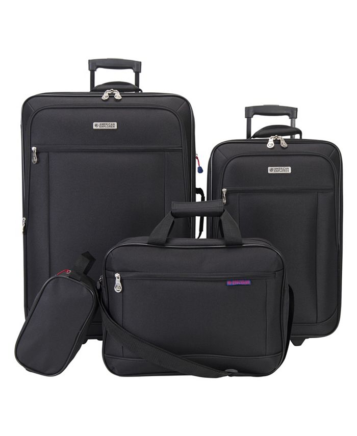 American Explorer Hudson 4 Pc. Softside Luggage Set Macy s