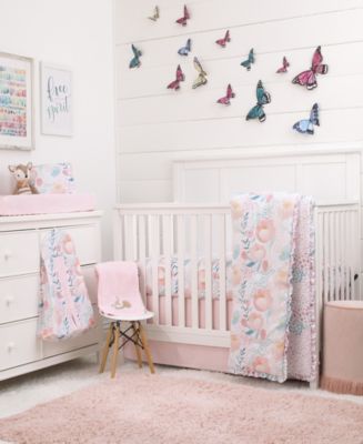 Nojo Watercolor Blossoms 8 Piece Crib Bedding Set Reviews