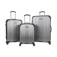3-Piece Kenneth Cole Reaction South Street Hardside Spinner Luggage Set (various colors)