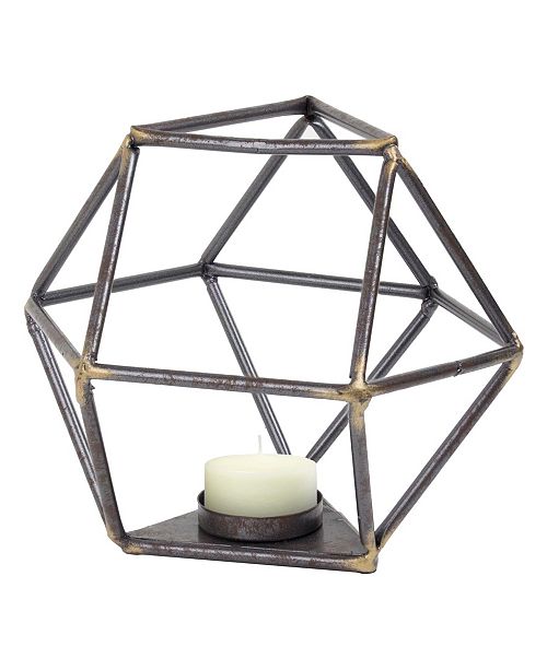 Crystal Art Gallery American Art Decor Geometric Tealight Candle Holder Triangular Base Table Top Sculpture Reviews Macy S