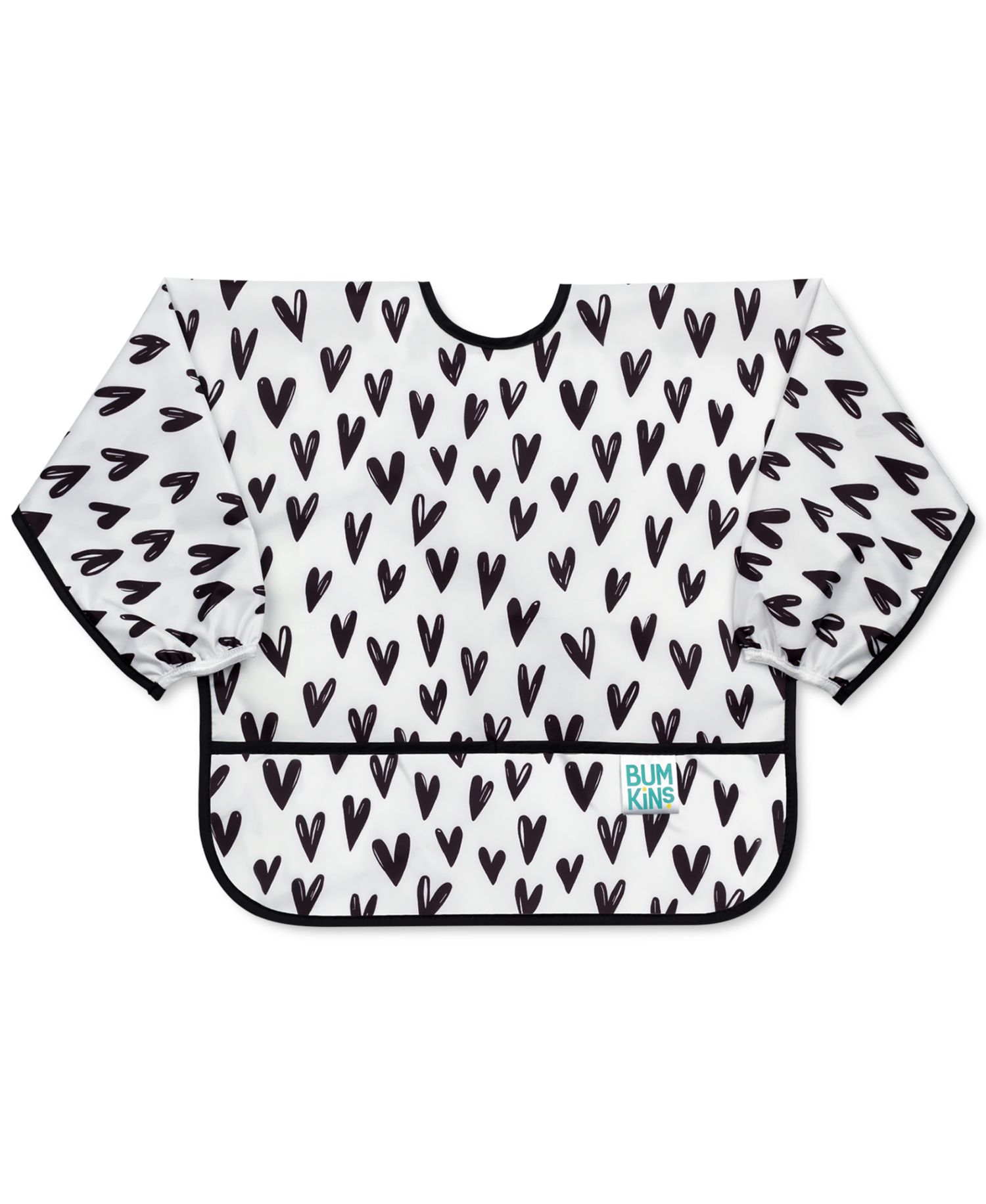 Baby Boys Dinosaur Printed Sleeved Waterproof Bib