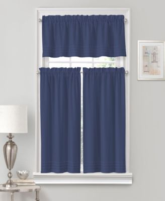 Keeco - Vue Window Solutions Kingsbury 52'' x 45'' Pleated Tier Pair