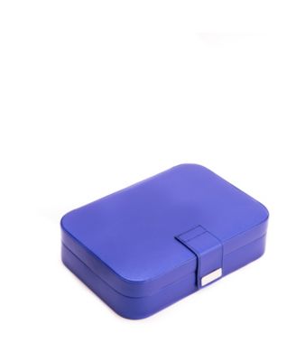 24 Section Jewel Case with Mirror, Soft Velour Lining and Snap Closure