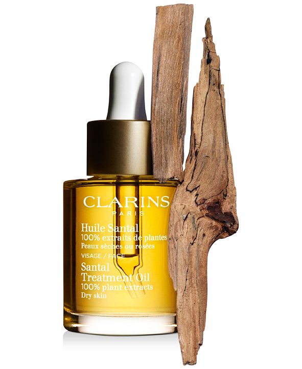 Clarins Santal Face Treatment OilDry or Extra Dry Skin, 1 oz & Reviews