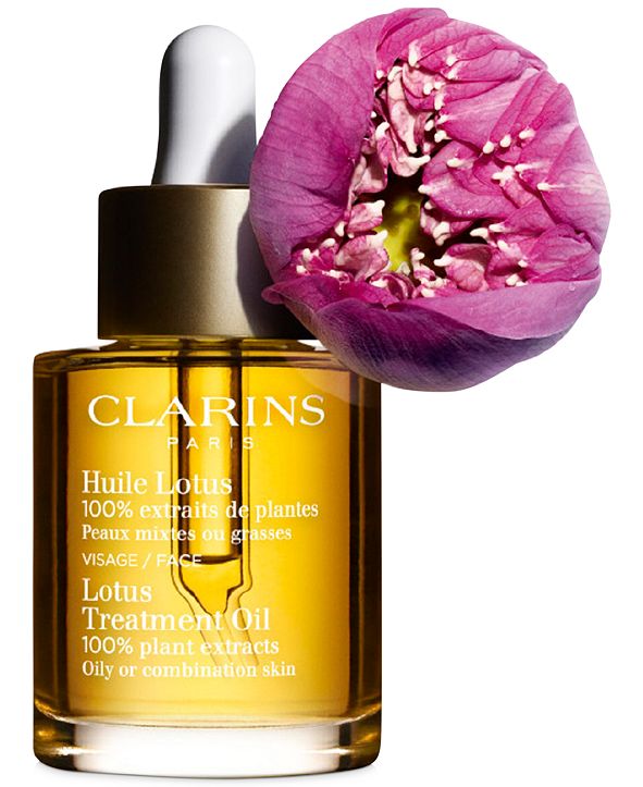 Clarins Lotus Face Treatment OilOily or Combination Skin, 1 oz