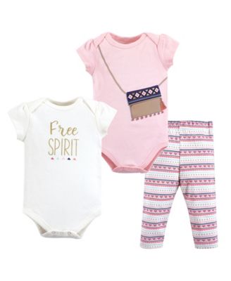 Treasure Soft Cotton Two-Piece Outfit Bodysuit & Pants