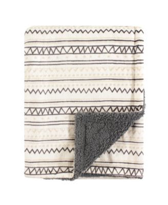 Luxurious Reversible Faux Mink & Sherpa Snuggle Throw
