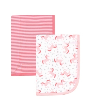 Hudson Baby Girl Knotted Jersey Headbands 5-Pack