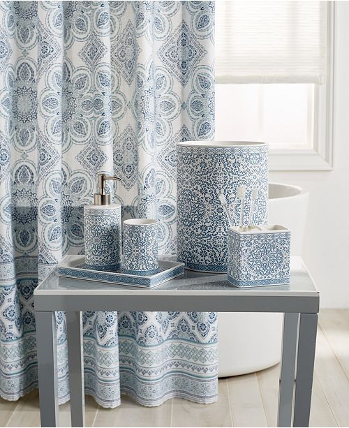 Peri Capri Medallion Bath Collection Reviews Bathroom Accessories Bed Bath Macy S