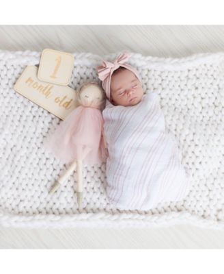 Cotton Muslin Swaddle Blanket 3 Pack