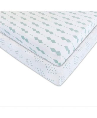 Baby Fitted Crib Sheet 100% Combed Jersey Cotton