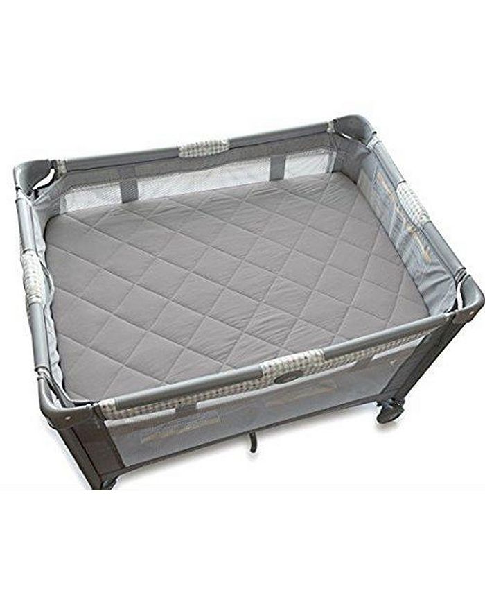 Ely's & Co. Water Resistant Quilted Playard Pack N Play Sheet with Heat