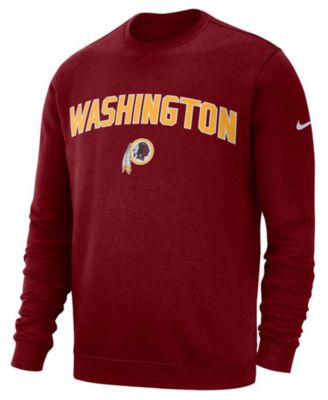 washington redskins men's sweatshirt