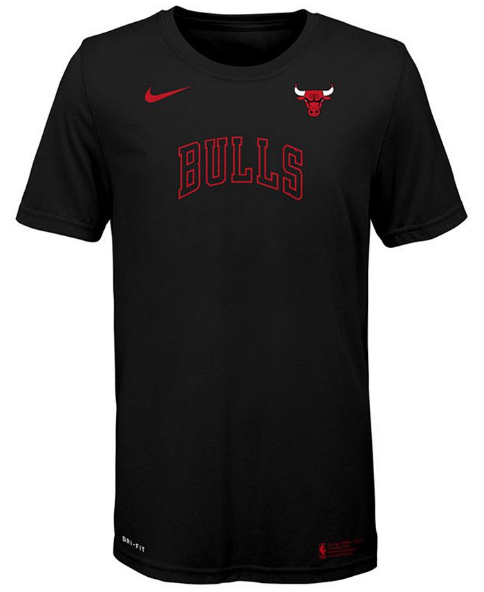 Nike Big Boys Chicago Bulls Facility T-Shirt & Reviews - Sports Fan ...