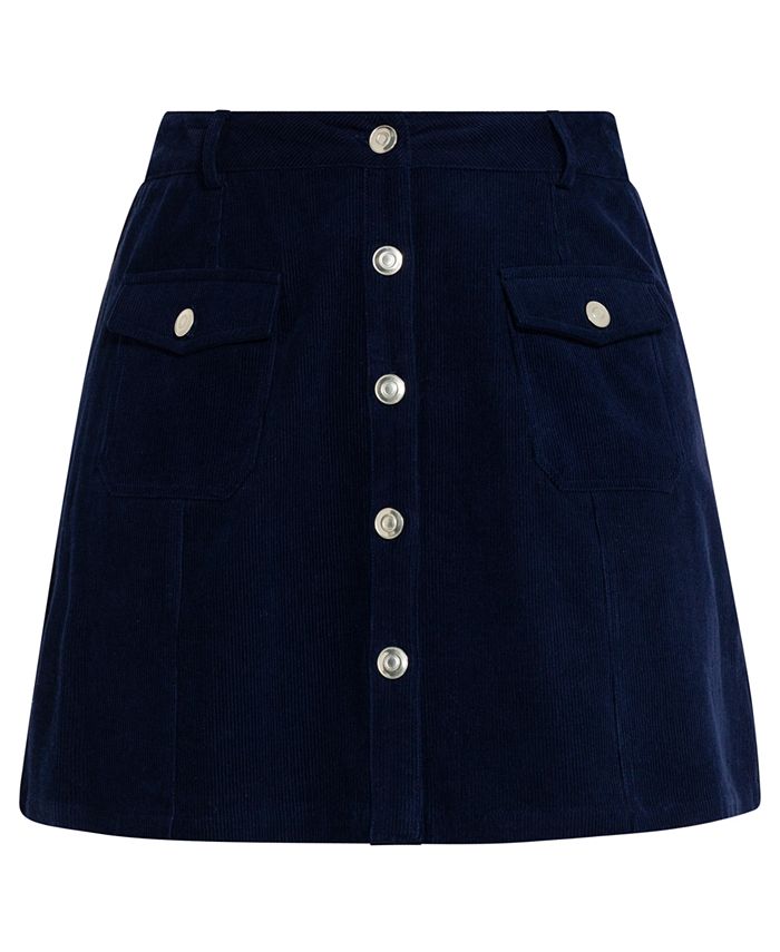 City Chic Trendy Plus Size Corduroy Mini Skirt & Reviews - Skirts ...