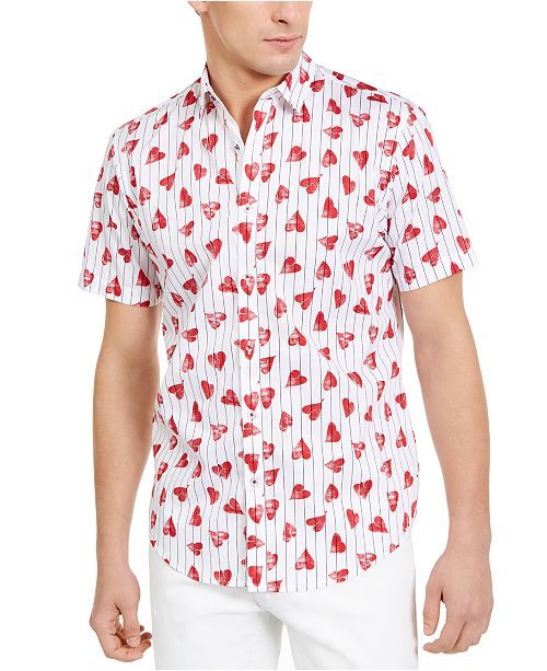 Inc International Concepts Inc Men S Broken Heart Print Striped