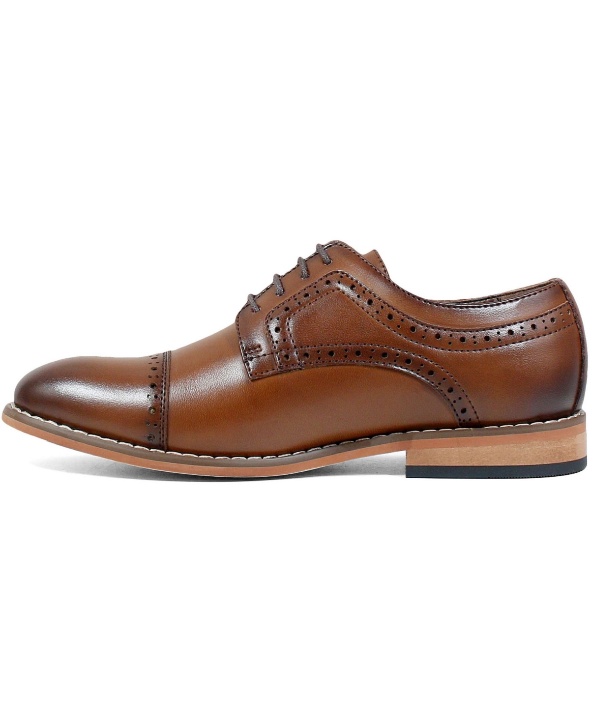 Stacy Adams Little Boy Dickinson Cap Toe Oxford Shoe