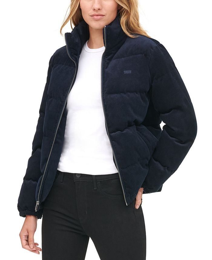 Top 46+ imagen levi’s corduroy puffer jacket women’s