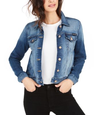 calvin klein jean jacket macys