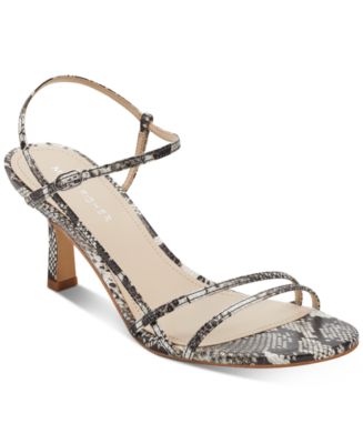 Marc Fisher Quinne Barely-There Sandals - Macy's