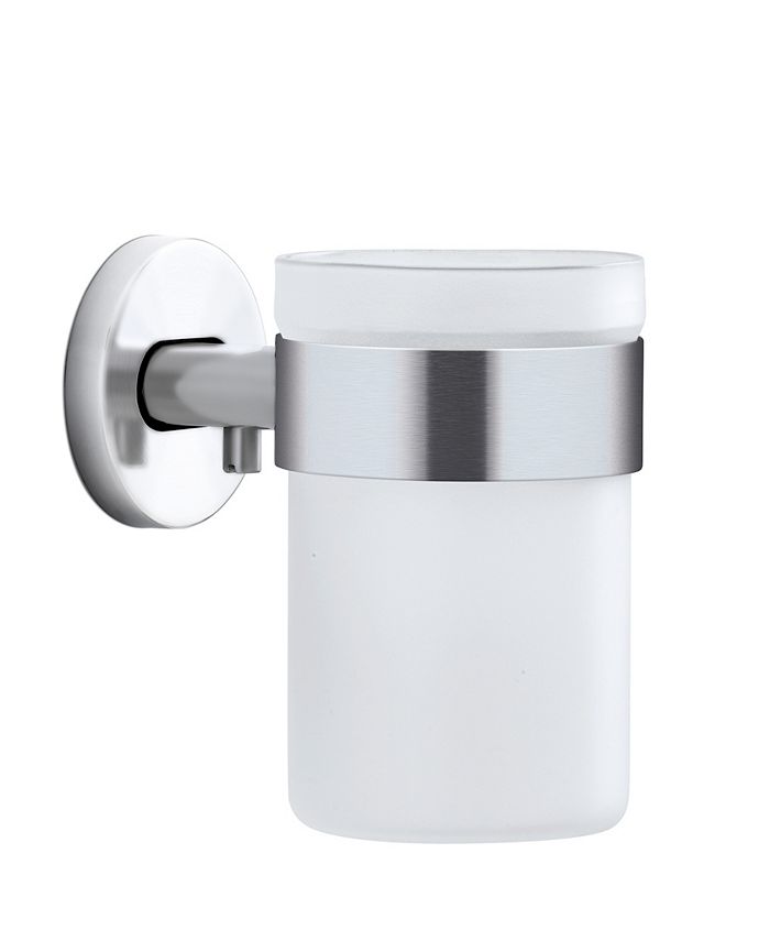 blomus - Wall Mounted Toothbrush Holder Frosted Glass