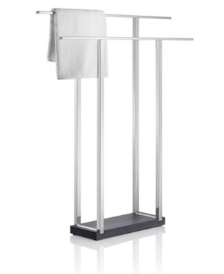 blomus - Free Standing Towel Rack - Wide - Polished