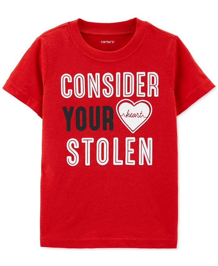 Carter's Toddler Boys Heart-Print Cotton T-Shirt & Reviews - Shirts ...