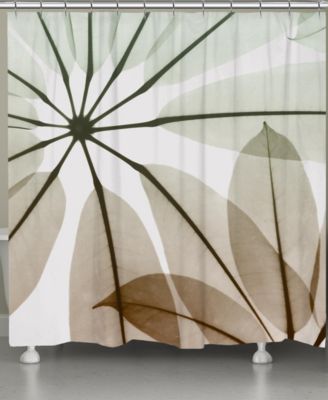Laural Home - Earthy Brassy Shower Curtain