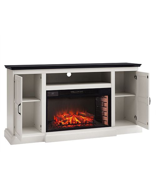 Southern Enterprises Lila Widescreen Electric Fireplace ...