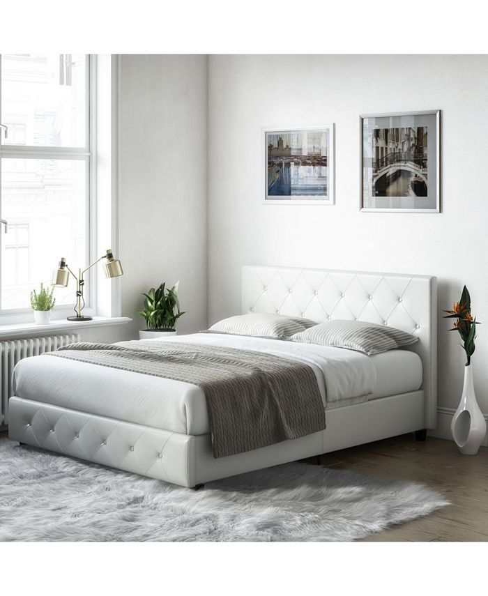 EveryRoom Dana Full Upholstered Bed Macy