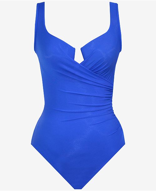 Miraclesuit Escape OnePiece Allover Slimming Underwire Swimsuit & Reviews Swimwear Women