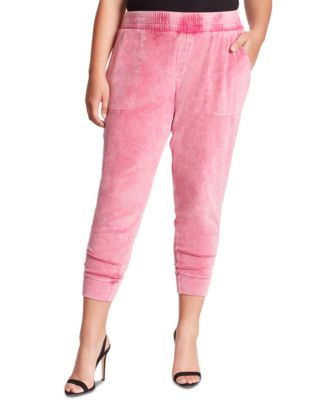 plus size pink jeggings