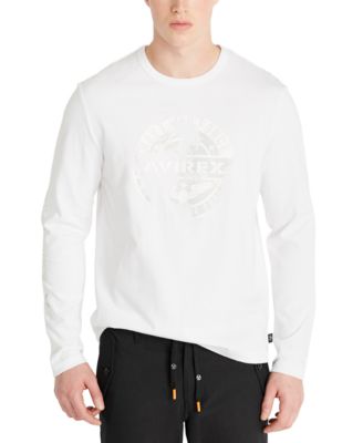 Avirex - Men's Printed Long Sleeve T-Shirt