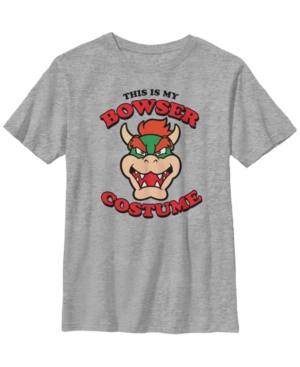 Fifth Sun Nintendo Big Boy's Super Mario Bowser Costume Short Sleeve T-Shirt