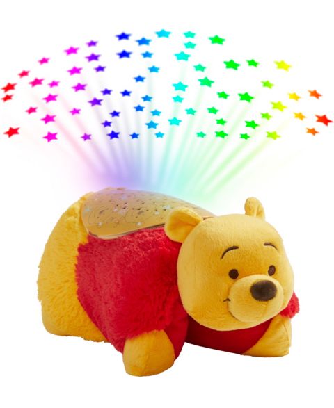 Детская мягкая игрушка Pillow Pets Winnie the Pooh 16" Sleeptime Lite Night Light Plush
