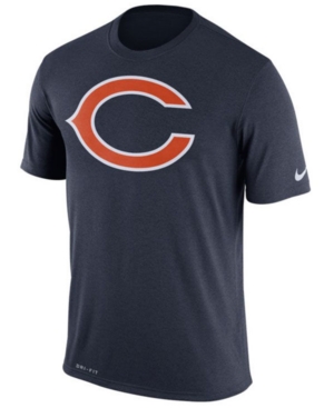 UPC 640135698866 product image for Nike Men's Chicago Bears Legend Logo Essential 3 T-Shirt | upcitemdb.com