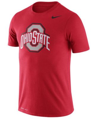 Nike Men's Ohio State Buckeyes Legend Logo T-Shirt - Macy's