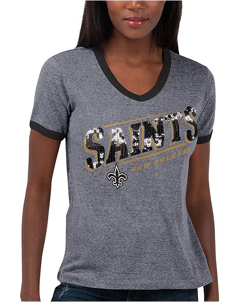 G Iii Sports Women S New Orleans Saints Touch Free Throw T Shirt