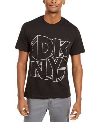 DKNY - Men's 3D Stacked Logo T-Shirt