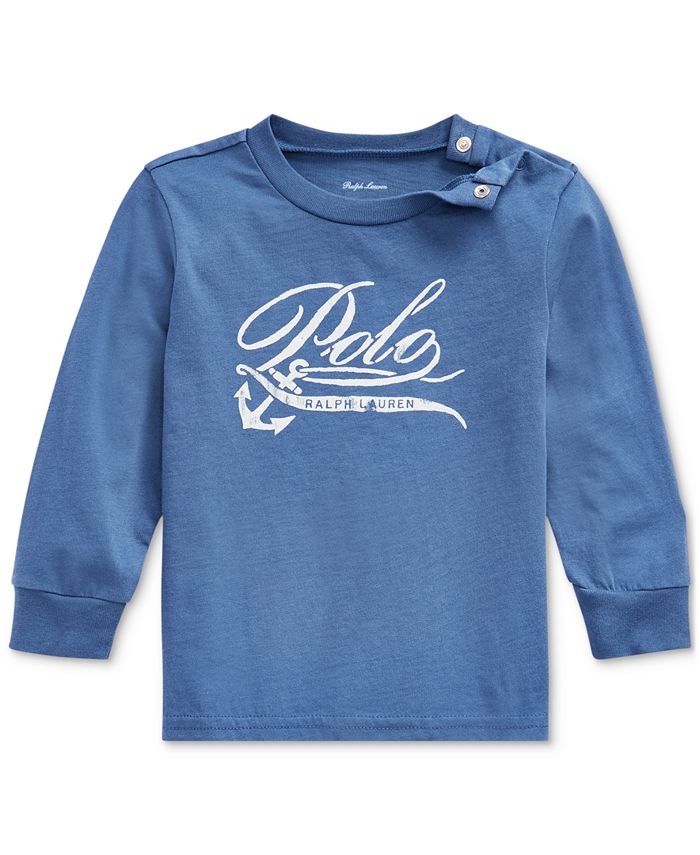 Polo Ralph Lauren Baby Boys Basic Long Sleeve Top Created for