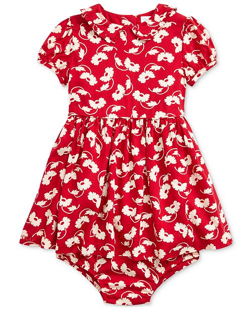 Polo Ralph Lauren Baby Girls Floral Dress Reviews Kids Macy S