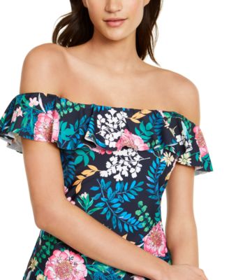 tommy hilfiger off the shoulder top