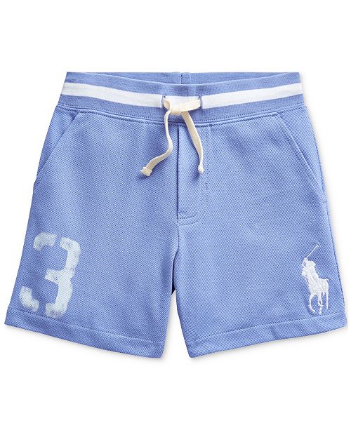 Polo Ralph Lauren Toddler Boys Big Pony Cotton Mesh Shorts Reviews Shorts Kids Macy S