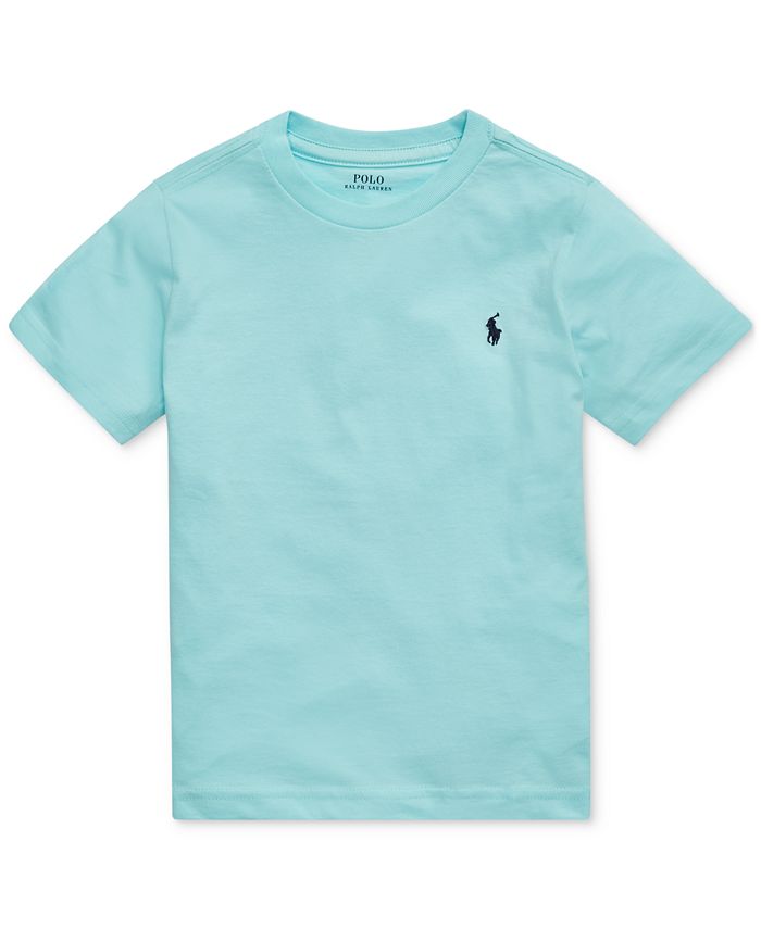 Polo Ralph Lauren Little Boys Cotton Jersey Crewneck T-Shirt - Macy's