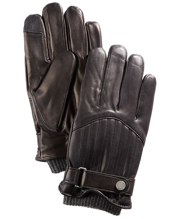 Polo Ralph Lauren Men's Quilted Leather Racing Gloves & Reviews - Hats,  Gloves & Scarves - Men - Macy's